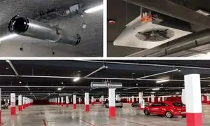 افزایش ایمنی با مدیریت دود پارکینگ