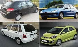 ارزانترین خودروهای هاچ‌ بک‌ بازار ایران چند؟