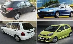 ارزانترین خودروهای هاچ‌ بک‌ بازار ایران چند؟