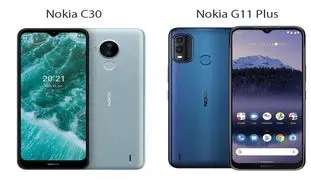 مقایسه نوکیا C30 با نوکیا G11 Plus