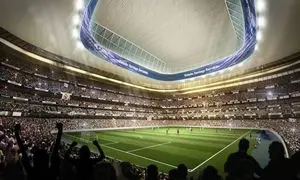 عجیب‌ ترین تکنولوژی چمن مصنوعی در ورزشگاه سانتیاگو برنابئو