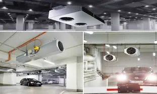 کاربرد جت فن پارکینگی در محیط‌های بسته