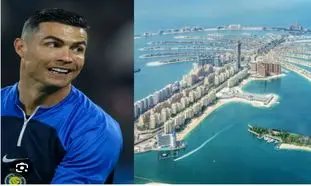 عمارت فوق لوکس رونالدو و جورجینا در جزیره جمیرا + تصاویر