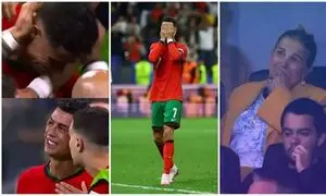 اشک مادر رونالدو و خوشحالی جورجینا (ویدیو)