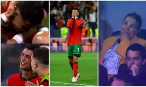 اشک مادر رونالدو و خوشحالی جورجینا (ویدیو)