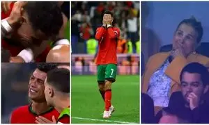 اشک مادر رونالدو و خوشحالی جورجینا (ویدیو)
