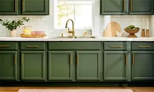 نکاتی مهم برای رنگ کردن کابینت‌ ام دی اف + هزینه