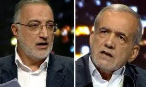 زاکانی در مقابل پزشکیان کوتاه آمد + عکس