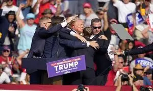 نخستین تصویر از پیکر ضارب دونالد ترامپ