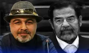 کدام هنرپیشه ایرانی نقش صدام را بازی می کند + عکس