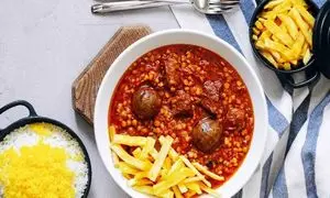 طرز تهیه قیمه نذری خوشمزه در خانه (ویدیو)