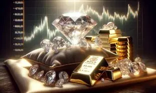 خرید طلا یا الماس؛ کدام‌ یک برای سرمایه‌ گذاری انتخاب بهتری است؟