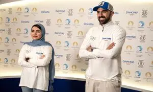 دو ورزشکار المپیکی ایران با حمایت دنون لبنی راهی مسابقات شدند