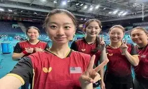 تصویری باورنکردنی از دختران تیم ملی امریکا در المپیک پاریس