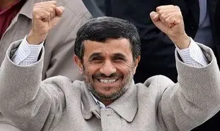 استقبال متفاوت و بامزه احمدی نژاد از اسماعیل هنیه