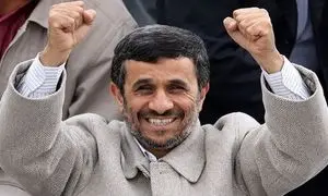 استقبال متفاوت و بامزه احمدی نژاد از اسماعیل هنیه