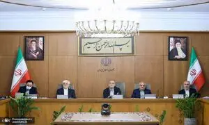 نگاه معنادار قاضی زاده به پزشکیان در جلسه هیئت دولت