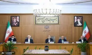 نگاه معنادار قاضی زاده به پزشکیان در جلسه هیئت دولت