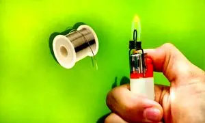 روشی ساده برای ساخت هویه دست ساز با فندک (ویدیو)