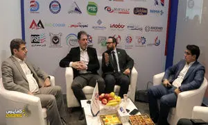 حضور مسئولان اتاق بازرگانی ایران در غرفه انجمن تهویه مطبوع ایران