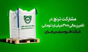 مشارکت ترنج در تامین مالی ۳۰۰ میلیارد تومانی شرکت فروسیلیس ایران