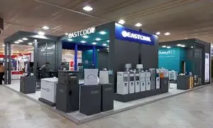 عرضه محصولات ایستکول در نمایشگاه لوازم خانگی کرمانشاه