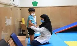 افتتاح بخش فیزیوتراپی اطفال در بیمارستان رفیده