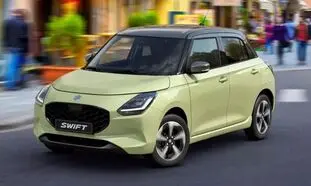 سوزوکی سوئیفت هیبریدی 2024 در خیابان های تهران