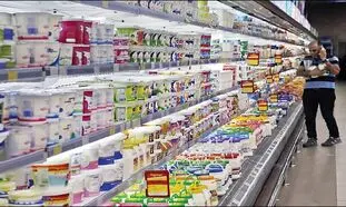 بازار لبنیات صادراتی در دست یکی از تولیدکنندگان داخلی