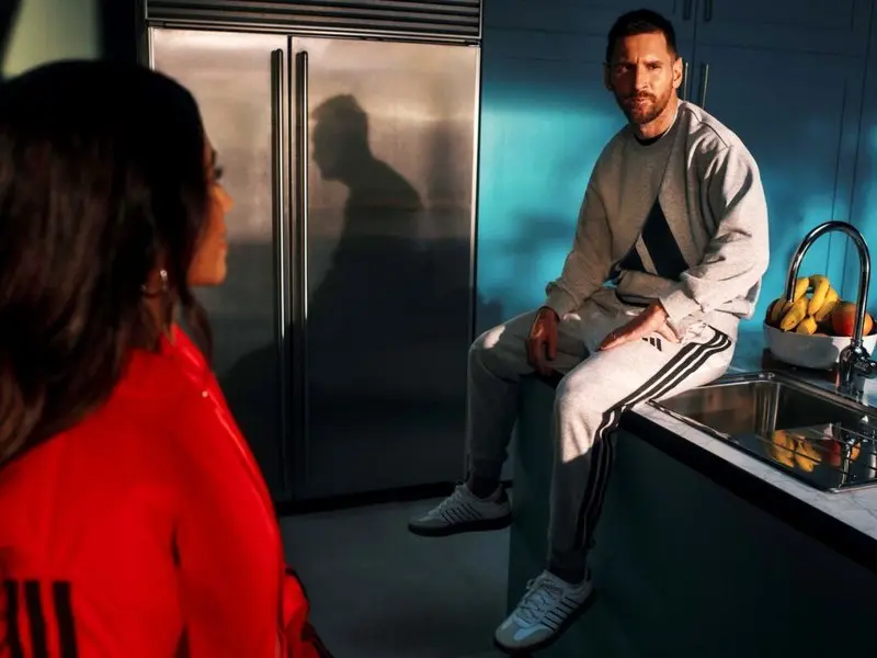 مسی و همسرش در تبلیغ جدید آدیداس + عکس