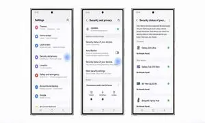 افزایش امنیت و شفافیت اطلاعاتی با رابط کاربری One UI 7