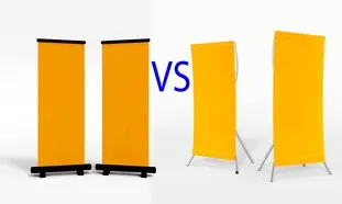 برای تبلیغات نمایشگاهی استند ایکس بهتر است یا رول آپ؟