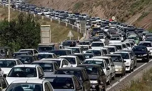 ترافیک سنگین در جاده کرج چالوس / مسیرهای جایگزین