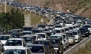 ترافیک سنگین در جاده کرج چالوس / مسیرهای جایگزین