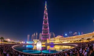 تفریحات شبانه در تور دبی پرواز امارات