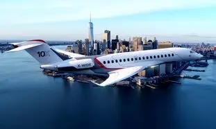 بزرگ ترین و قدرتمندترین جت تجاری فرانسوی رونمایی شد