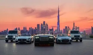 اجاره خودرو در دبی برای عکاسی و تولید محتوا با دیاررنت
