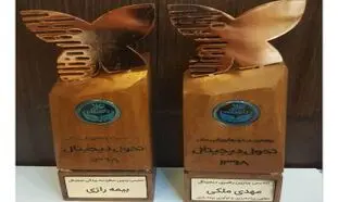 تندیس برنزین «رهبری دیجیتال» به شرکت بیمه رازی رسید