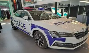 ماشین پلیس جدید که به زودی وارد خیابان های تهران می شود