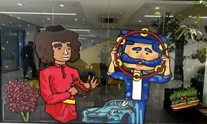 کمپین جدید ازکی با تم حاجی فیروز