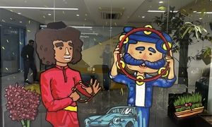 کمپین جدید ازکی با تم حاجی فیروز
