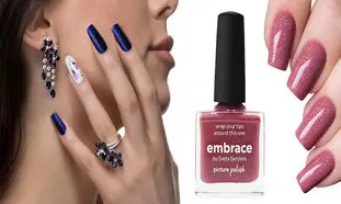 خدمات کاشت ناخن با طراحی جذاب در شیراز