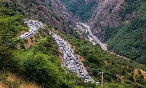 کوتاه ترین مسیر تهران به شمال کدام است؟
