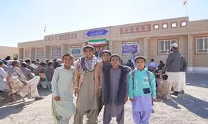 مدرسه 6 کلاسه علی آباد بمپور افتتاح شد