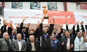 تیم والیبال بنیس مقتدرانه به لیگ دسته یک صعود کرد