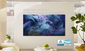 دریافت گواهی کاهش کربن تلویزیون های Neo QLED سامسونگ برای پنجمین سال متوالی