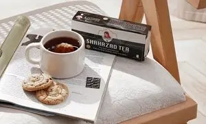 تصویر سازی متفاوت با کیسه های چای شهرزاد