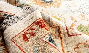 عرضه محصولات فرش عرسین در نمایشگاه ایران اکسپو 2025