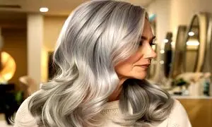 بهترین ترکیب رنگ مو برای موهای سفید بدون دکلره