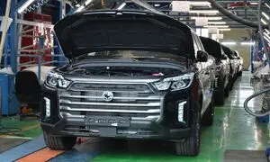 افتتاح خط تولید اولین خودروی پیکاپ کره‌ای بازار